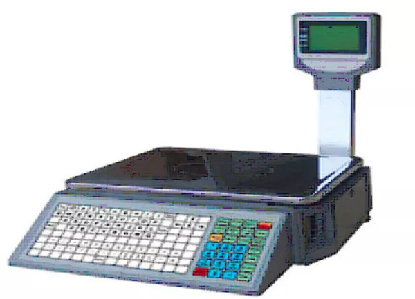 Весы торговые электронные с встроенным принтером для печати этикеток