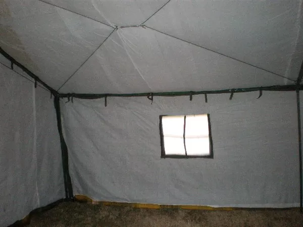 Палатки армейские 20 местные,  двухслойные 8х5х3, 2 2